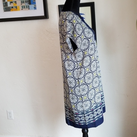 Chelsea & Theodore Dress Sz S Boho Print - Picture 6 of 7